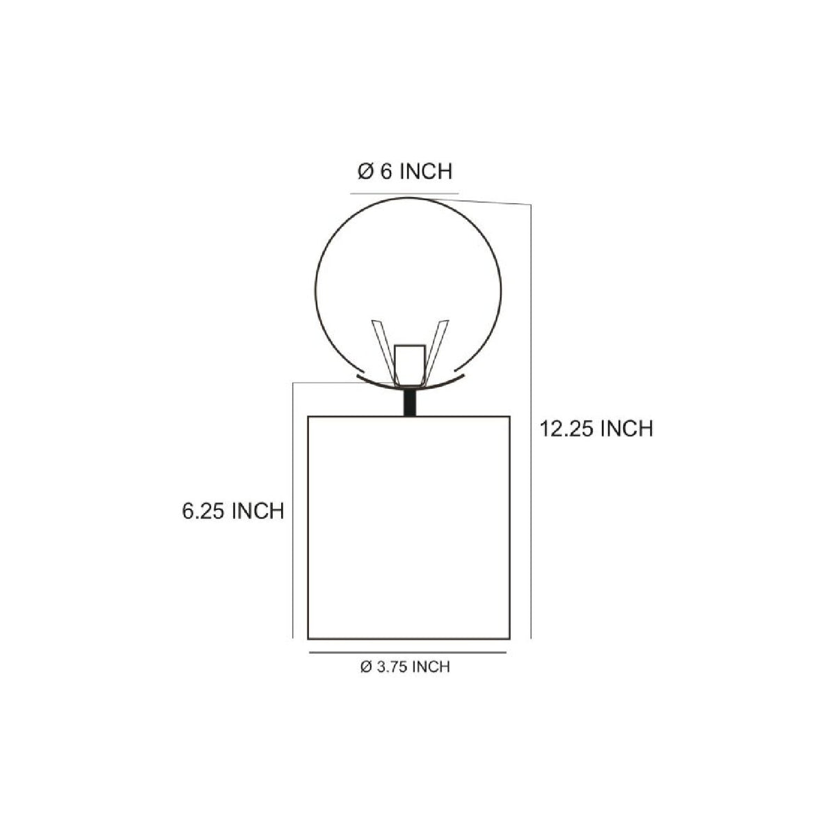 Modern European furniture - White Linen 6-Light Chandelier - www.oroa.com