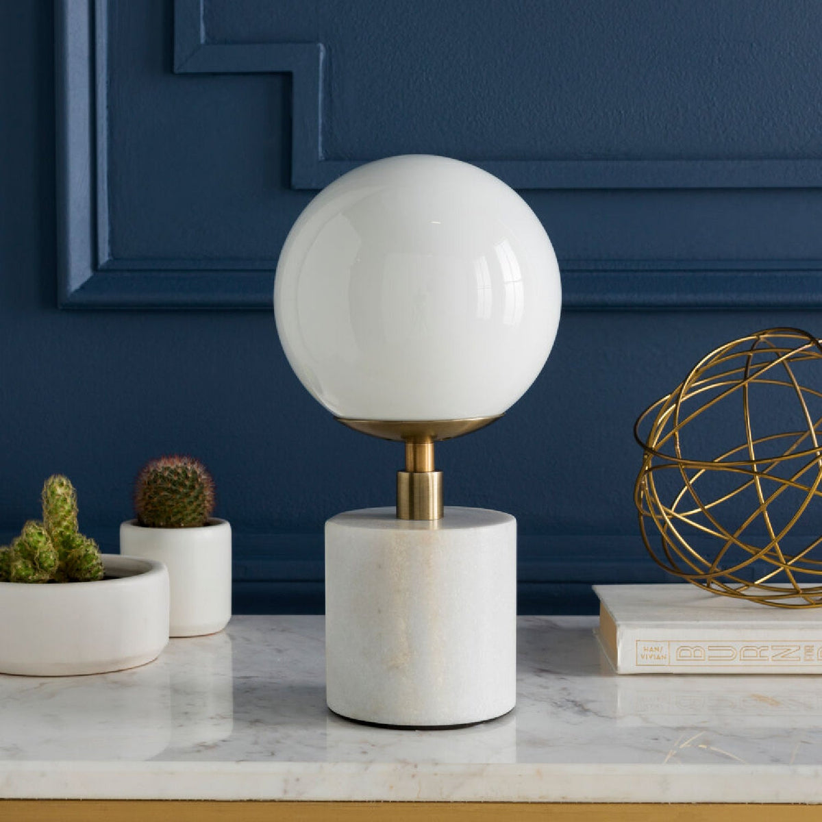Modern European furniture - White Linen 6-Light Chandelier - www.oroa.com