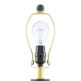 Modern European furniture - White Shade Accent Table Lamps (2) - www.oroa.com