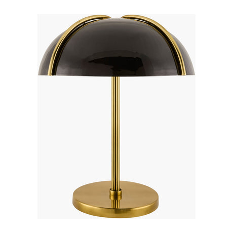 Modern European furniture - Black Metal Dome Table Lamp - www.oroa.com