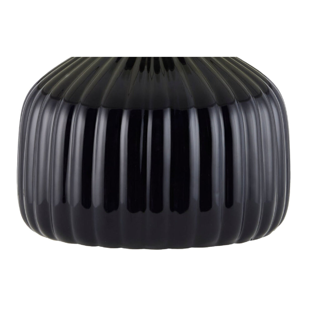 Modern European furniture - Fluted Ceramic Accent Table Lamp - www.oroa.com