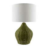 Modern European furniture - Woven Rattan Table Lamp - www.oroa.com