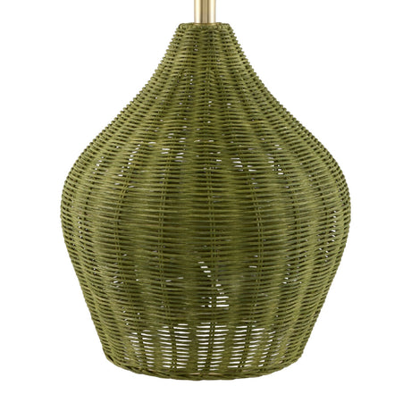 Modern European furniture - Woven Rattan Table Lamp - www.oroa.com