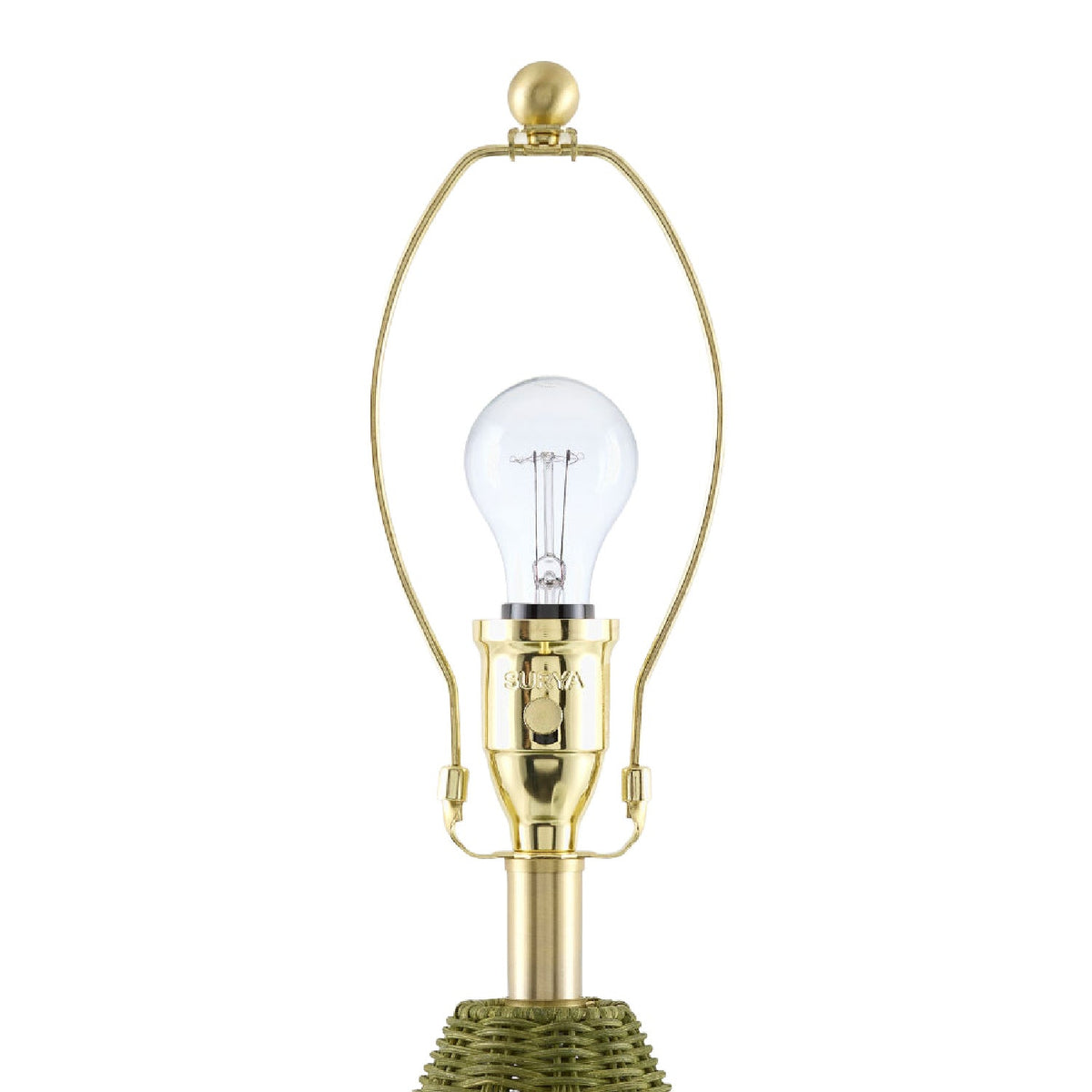 Modern European furniture - Woven Rattan Table Lamp - www.oroa.com