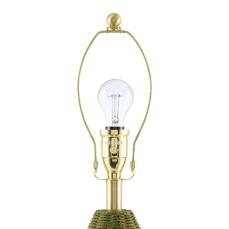 Modern European furniture - Woven Rattan Table Lamp - www.oroa.com