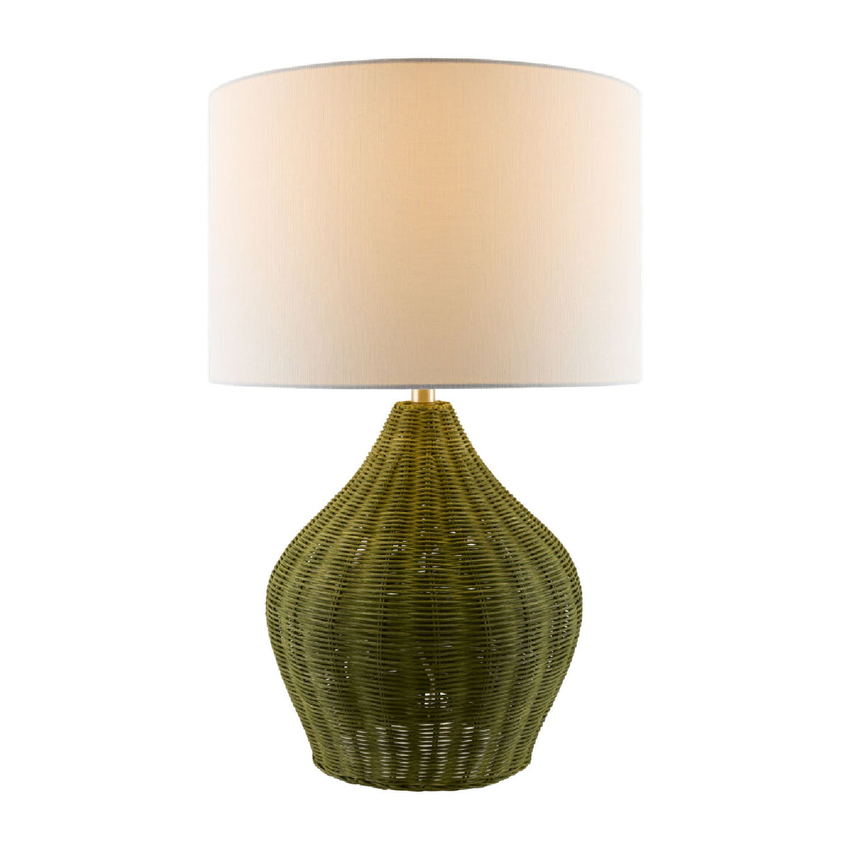 Modern European furniture - Woven Rattan Table Lamp - www.oroa.com
