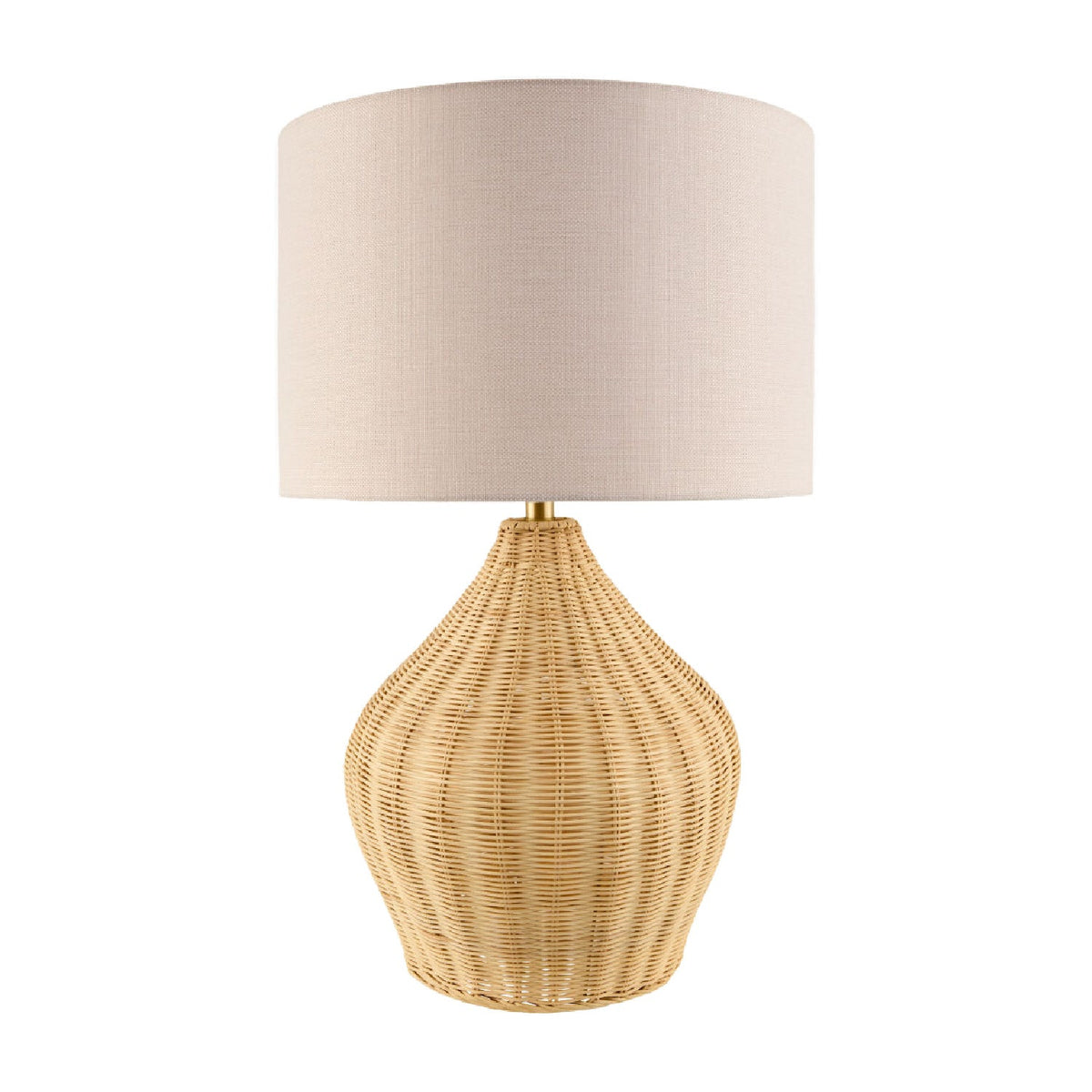 Modern European furniture - Woven Rattan Table Lamp - www.oroa.com