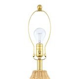 Modern European furniture - Woven Rattan Table Lamp - www.oroa.com
