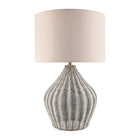 Modern European furniture - Woven Rattan Table Lamp - www.oroa.com