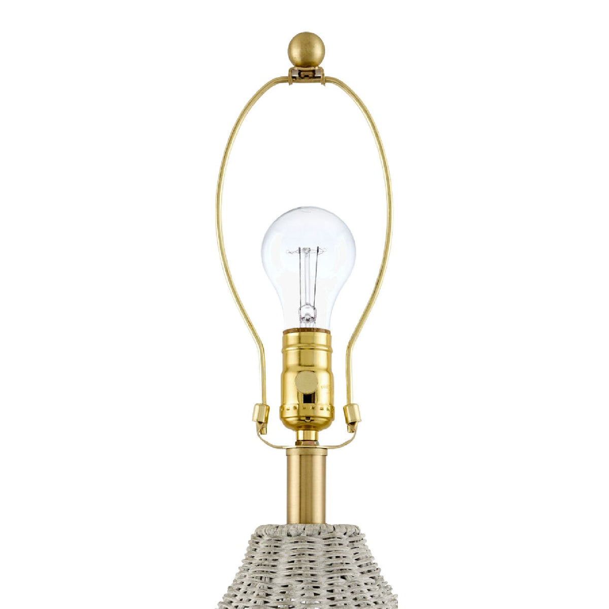 Modern European furniture - Woven Rattan Table Lamp - www.oroa.com