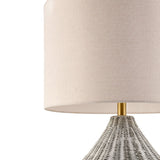 Modern European furniture - Woven Rattan Table Lamp - www.oroa.com