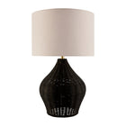 Modern European furniture - Woven Rattan Table Lamp - www.oroa.com