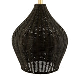 Modern European furniture - Woven Rattan Table Lamp - www.oroa.com