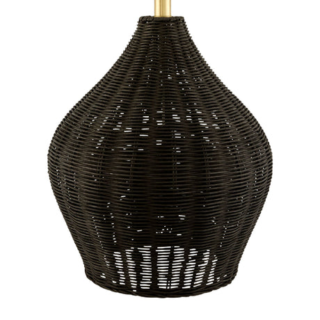 Modern European furniture - Woven Rattan Table Lamp - www.oroa.com