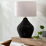 Modern European furniture - Woven Rattan Table Lamp - www.oroa.com