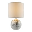 Modern European furniture - Swirl Round Ceramic Table Lamp - www.oroa.com