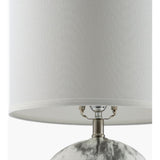 Modern European furniture - Swirl Round Ceramic Table Lamp - www.oroa.com