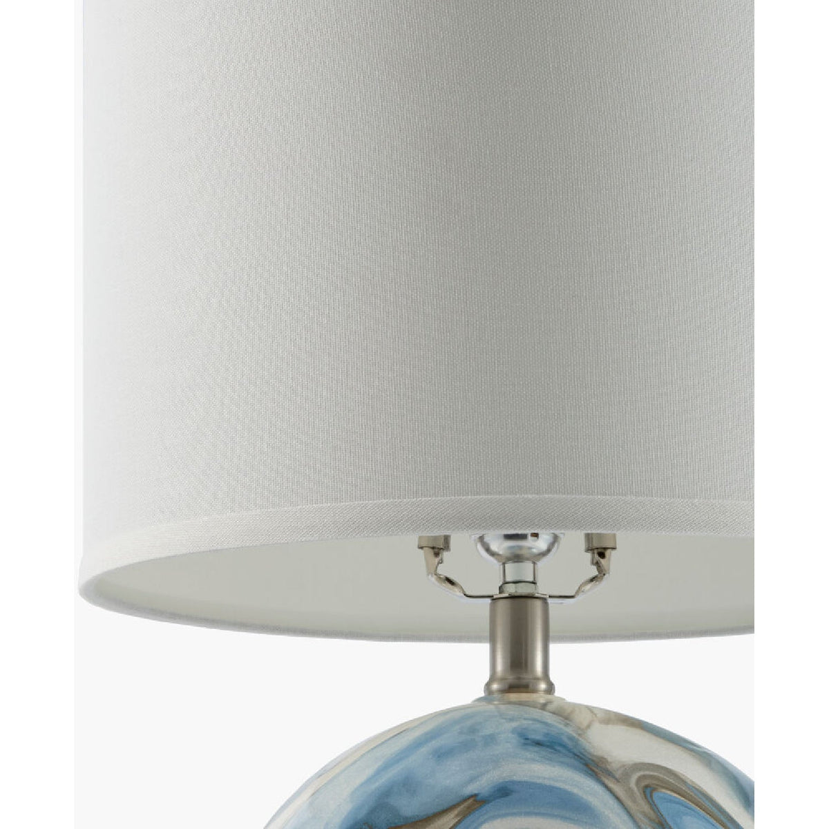 Modern European furniture - Swirl Round Ceramic Table Lamp - www.oroa.com