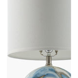Modern European furniture - Swirl Round Ceramic Table Lamp - www.oroa.com