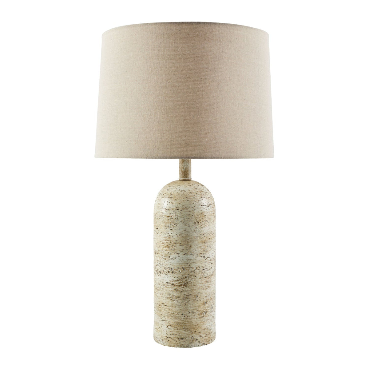 Modern European furniture - Linen Drum Shade Table Lamp - www.oroa.com