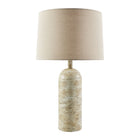 Modern European furniture - Linen Drum Shade Table Lamp - www.oroa.com