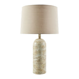 Modern European furniture - Linen Drum Shade Table Lamp - www.oroa.com
