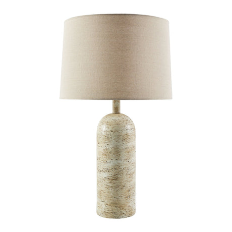 Modern European furniture - Linen Drum Shade Table Lamp - www.oroa.com