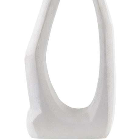 Modern European furniture - White Carved Base Table Lamp - www.oroa.com