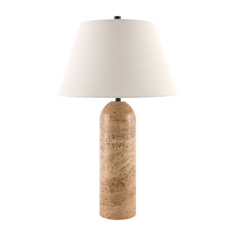 Modern European furniture - Yellow Travertine Accent Floor Lamp - www.oroa.com