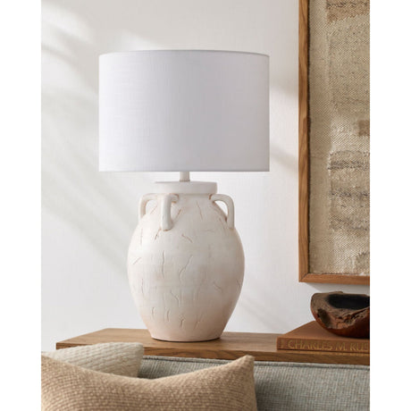 Modern European furniture - Crackle Ceramic Accent Table Lamp - www.oroa.com