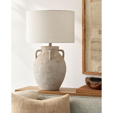 Modern European furniture - Crackle Ceramic Accent Table Lamp - www.oroa.com