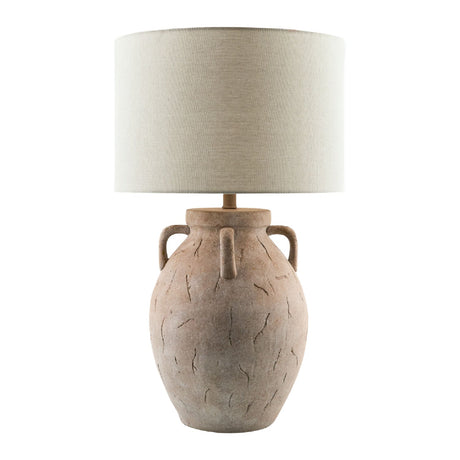 Modern European furniture - Crackle Ceramic Accent Table Lamp - www.oroa.com