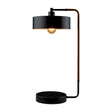 Modern European furniture - Black Metal Shade Table Lamp - www.oroa.com