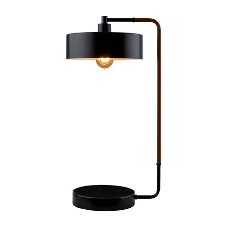 Modern European furniture - Black Metal Shade Table Lamp - www.oroa.com
