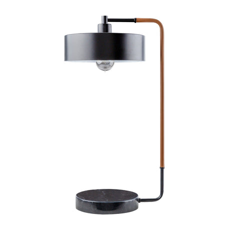 Modern European furniture - Black Metal Shade Table Lamp - www.oroa.com