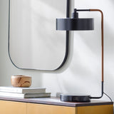 Modern European furniture - Black Metal Shade Table Lamp - www.oroa.com