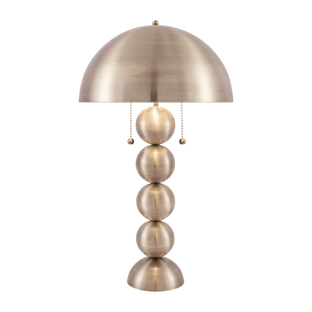 Modern European furniture - Plated Metal Accent Table Lamp - www.oroa.com