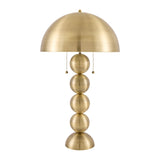 Modern European furniture - Embellished Glass Accent Table Lamp - www.oroa.com
