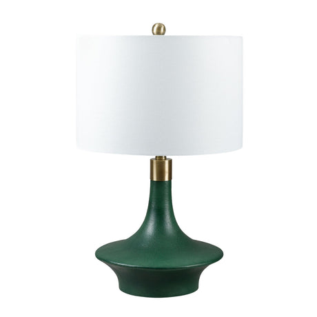 Modern European furniture - Painted Green Accent Table Lamp - www.oroa.com