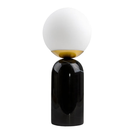 Modern European furniture - Marble White Glass Table Lamp - www.oroa.com