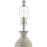 Modern European furniture - Gray Ceramic Accent Table Lamp - www.oroa.com