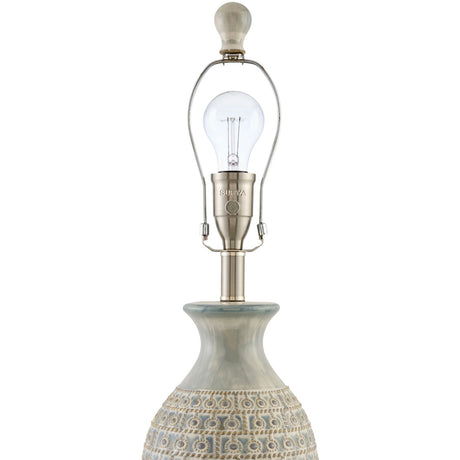 Modern European furniture - Gray Ceramic Accent Table Lamp - www.oroa.com
