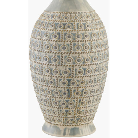 Modern European furniture - Gray Ceramic Accent Table Lamp - www.oroa.com