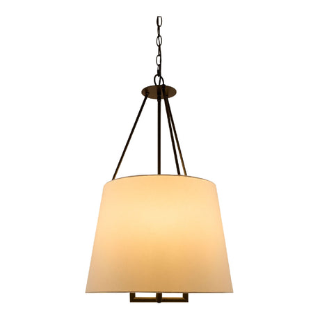 Modern European furniture - White Linen Chandelier - www.oroa.com