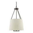 Modern European furniture - White Linen Chandelier - www.oroa.com