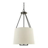 Modern European furniture - White Linen Chandelier - www.oroa.com