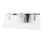 Modern European furniture - 3-Light Glass Pyramid Wall Lamp - www.oroa.com