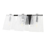 Modern European furniture - 3-Light Glass Pyramid Wall Lamp - www.oroa.com
