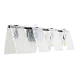 Modern European furniture - 4-Light Glass Pyramid Wall Lamp - www.oroa.com