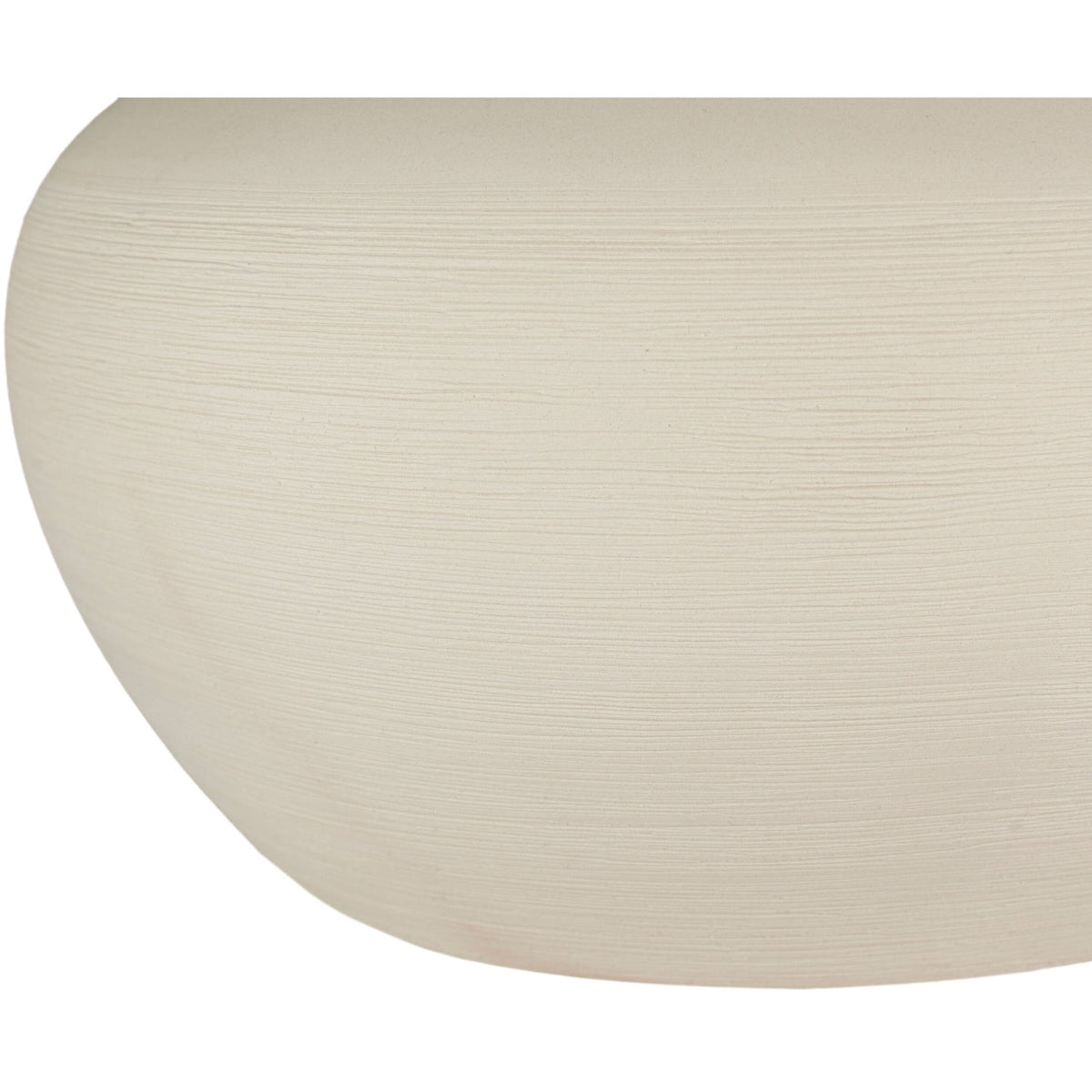 Modern European furniture - Glazed Cream Ceramic Table Lamp - www.oroa.com